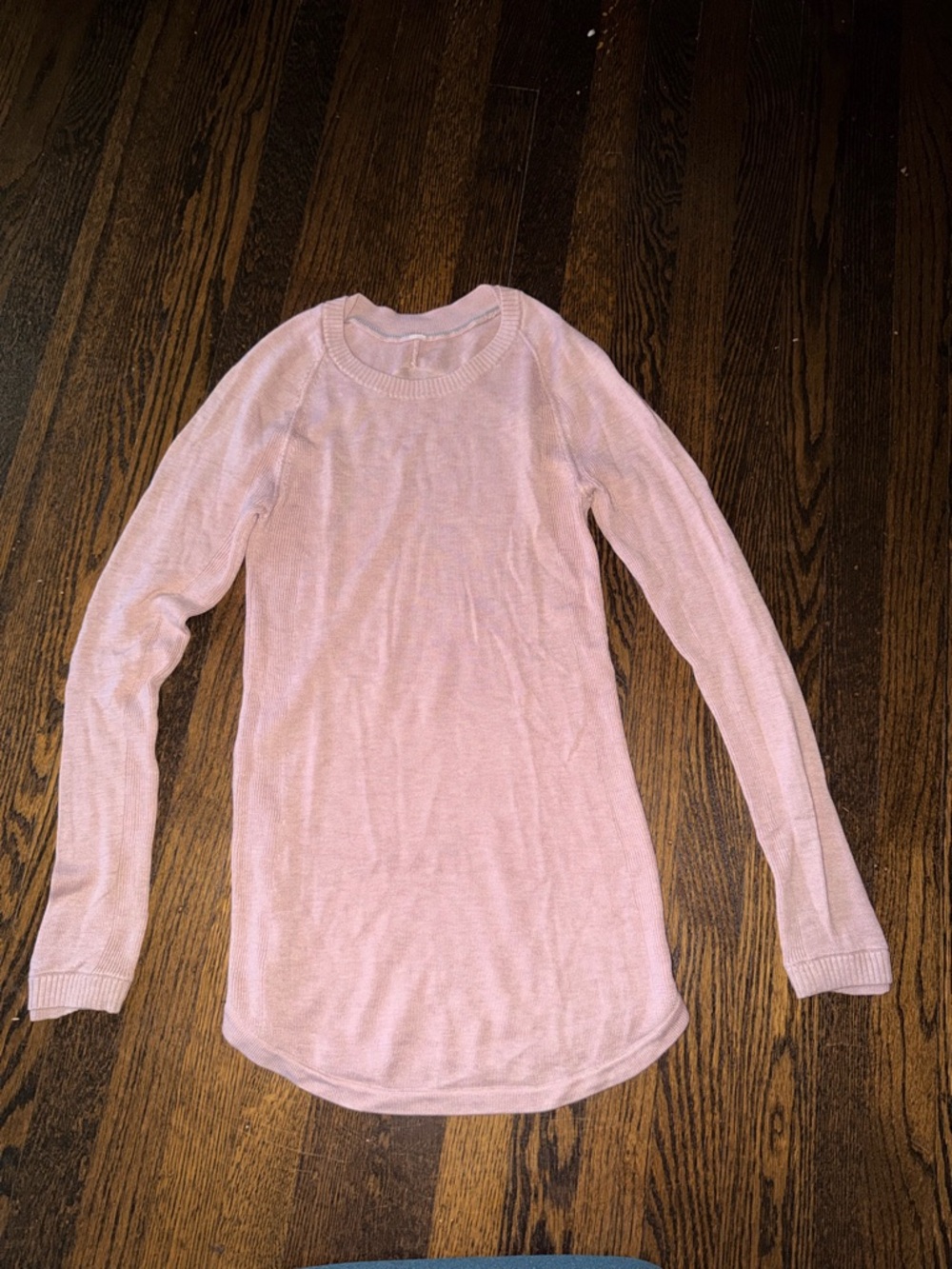Lululemon Sunshine Coast Long Sleeve Sweater Mink Berry Pink Size 2.